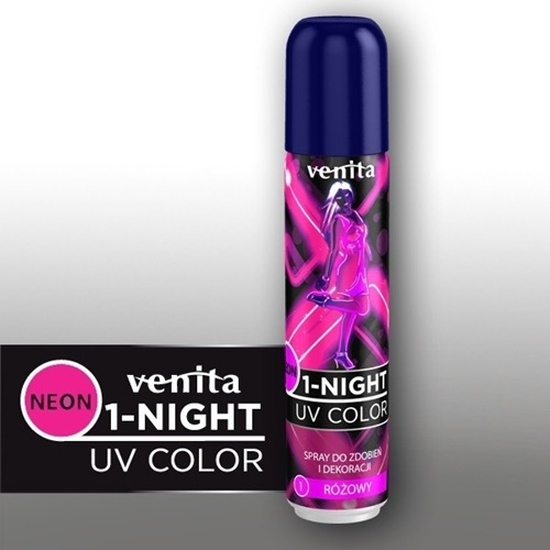 VENITA 1-night UV color NEON - PINK